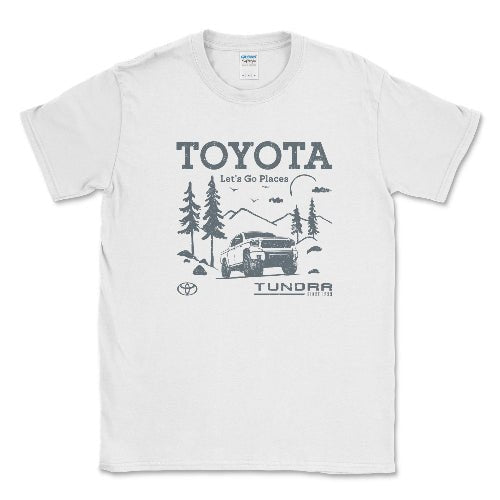 Toyota Men's Big and Tall Tundra Let's Go Places Tee Hoodie, Sweatshirt | CiraTrend.com (Image 1)