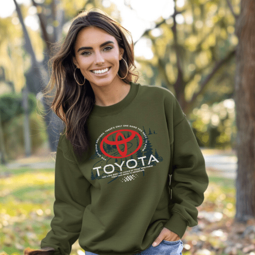 Toyota Off-Road Heritage 4x4 Crewneck Sweatshirt T-Shirts, Hoodie | CiraTrend.com (Image 2)