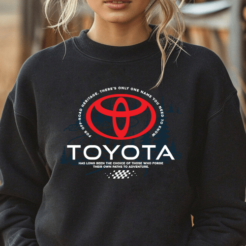 Toyota Off-Road Heritage 4x4 Long Sleeve Shirt Hoodie, Sweatshirt | CiraTrend.com (Image 2)