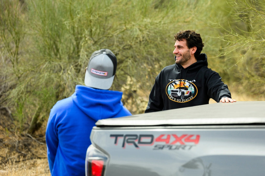 Toyota Tacoma Pick-Up Truck 4 x 4 Let's Go Places Hoodie T-Shirts, Sweatshirt | CiraTrend.com (Image 5)
