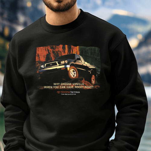 Toyota Tacoma Pick-Up Truck Retro Sweatshirt-Vintage Off Road T-Shirts, Hoodie | CiraTrend.com (Image 3)