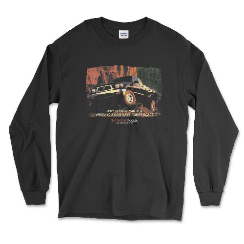 Toyota Tacoma Pick-Up Truck Vintage Inspired Long Sleeve Tee Hoodie, Sweatshirt | CiraTrend.com (Image 1)