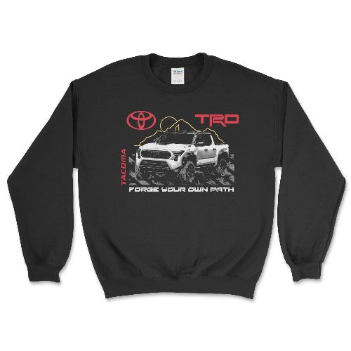 Toyota Tacoma TRD Pick-Up 4 x 4 Crewneck Sweatshirt T-Shirts, Hoodie | CiraTrend.com (Image 3)