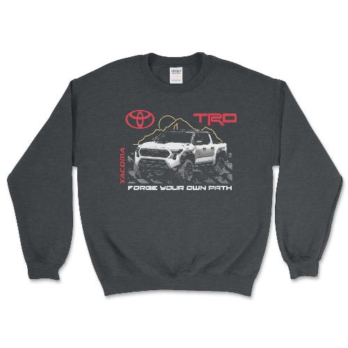 Toyota Tacoma TRD Pick-Up 4 x 4 Crewneck Sweatshirt T-Shirts, Hoodie | CiraTrend.com (Image 1)