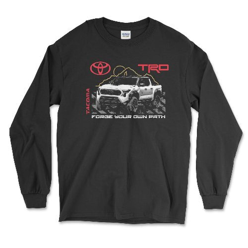 Toyota Tacoma TRD Pick-Up Long Sleeve Tee-Off Road Gear Hoodie, Sweatshirt | CiraTrend.com (Image 1)