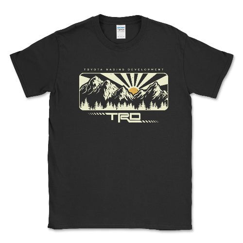 Toyota TRD Men's Big and Tall 4x4 Mountain Tee Hoodie, Sweatshirt | CiraTrend.com (Image 3)