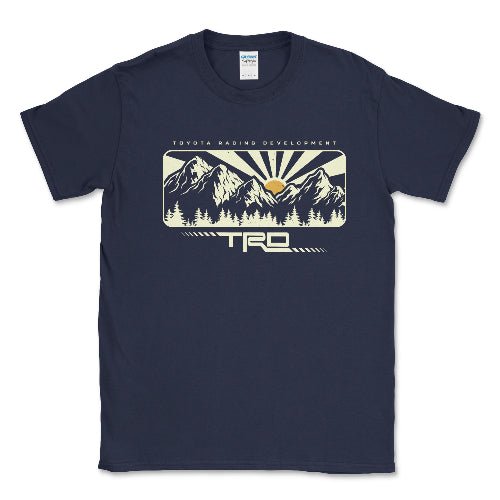 Toyota TRD Men's Big and Tall 4x4 Mountain Tee Hoodie, Sweatshirt | CiraTrend.com (Image 1)