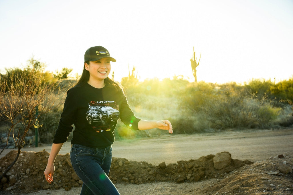 Toyota TRD Sequoia Let's Go Places Long Sleeve Tee Hoodie, Sweatshirt | CiraTrend.com (Image 2)