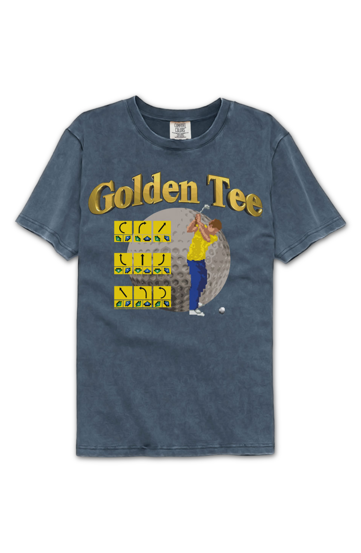 Trackball Control Golden Tee Golf Comfort Colors Brand T-Shirt Hoodie, Sweatshirt | CiraTrend.com (Image 2)
