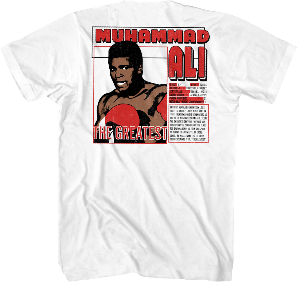 Trading Card Muhammad Ali T-Shirt Hoodie, Sweatshirt | CiraTrend.com (Image 3)