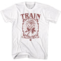 Train California Rose T-Shirt Hoodie, Sweatshirt | CiraTrend.com