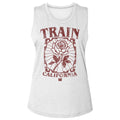 Train California Rose Womens Slub T-Shirt Hoodie, Sweatshirt | CiraTrend.com
