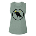 Train Crow & Crown In Circle Womens Slub T-Shirt Hoodie, Sweatshirt | CiraTrend.com