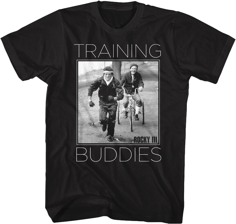 Training Buddies Rocky T-Shirt Hoodie, Sweatshirt | CiraTrend.com (Image 1)