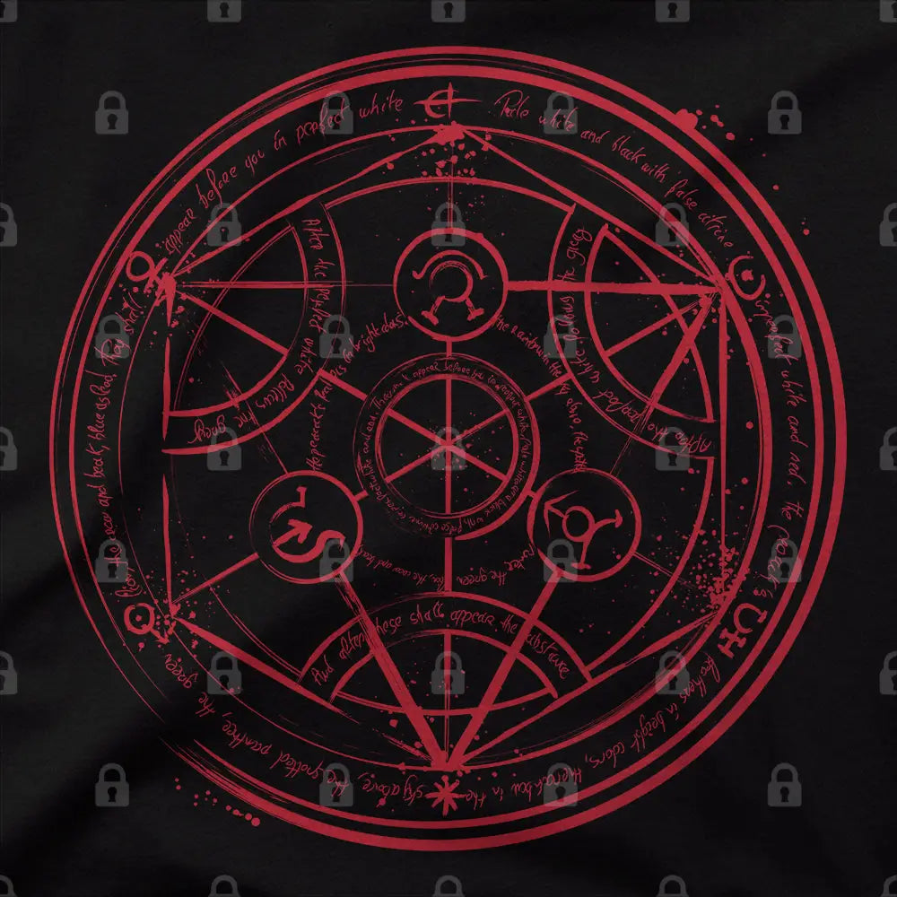 Transmutation Circle T-Shirt Hoodie, Sweatshirt | CiraTrend.com (Image 1)
