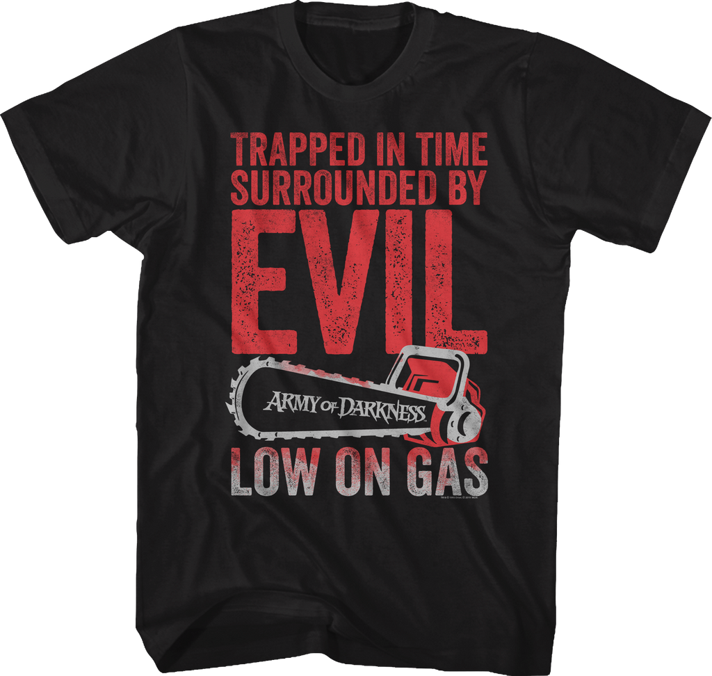 Trapped in Time Army of Darkness T-Shirt Hoodie, Sweatshirt | CiraTrend.com (Image 1)