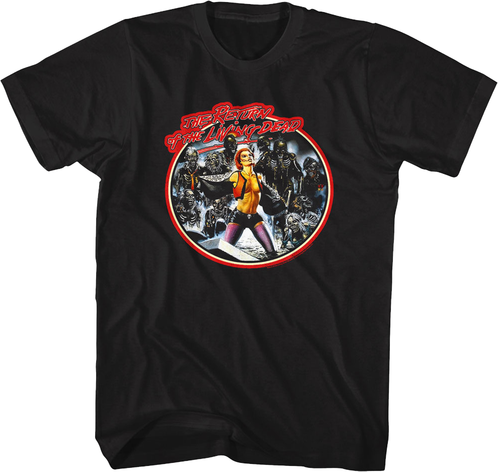 Trash Circle Return Of The Living Dead T-Shirt Hoodie, Sweatshirt | CiraTrend.com (Image 1)