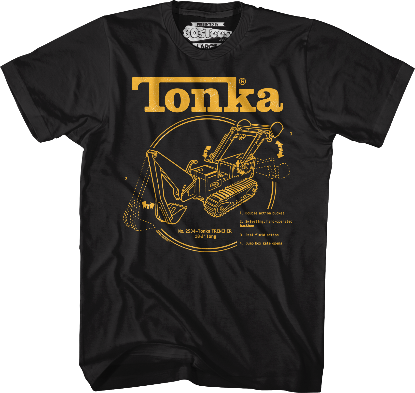 Trencher Tonka T-Shirt Hoodie, Sweatshirt | CiraTrend.com (Image 1)