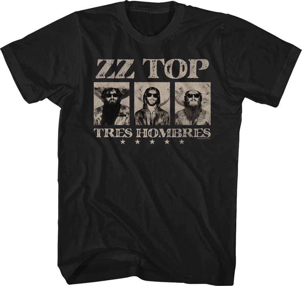Tres Hombres ZZ Top T-Shirt Hoodie, Sweatshirt | CiraTrend.com (Image 1)