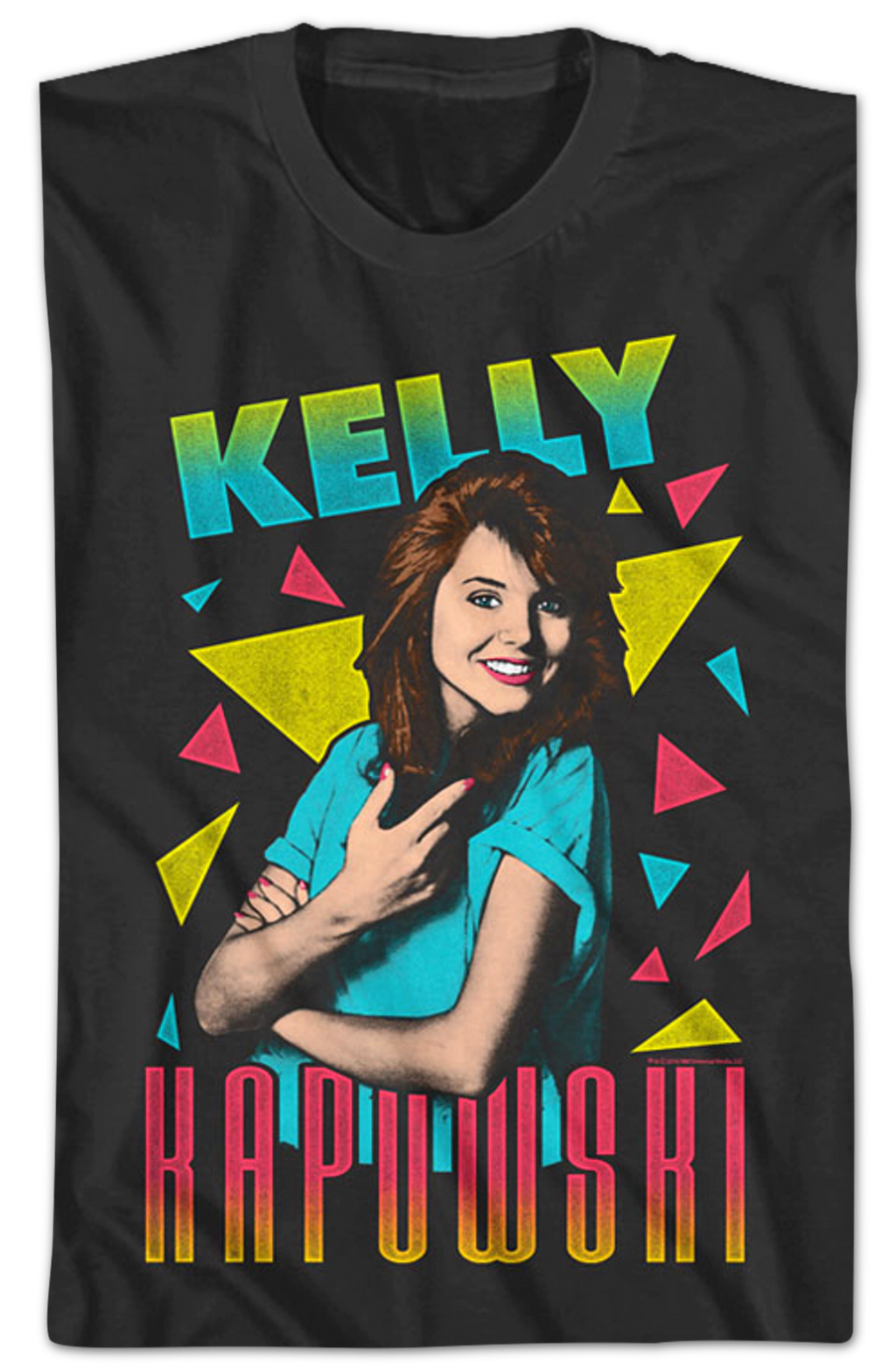 Triangles Kelly Kapowski Saved By The Bell T-Shirt Hoodie, Sweatshirt | CiraTrend.com (Image 2)