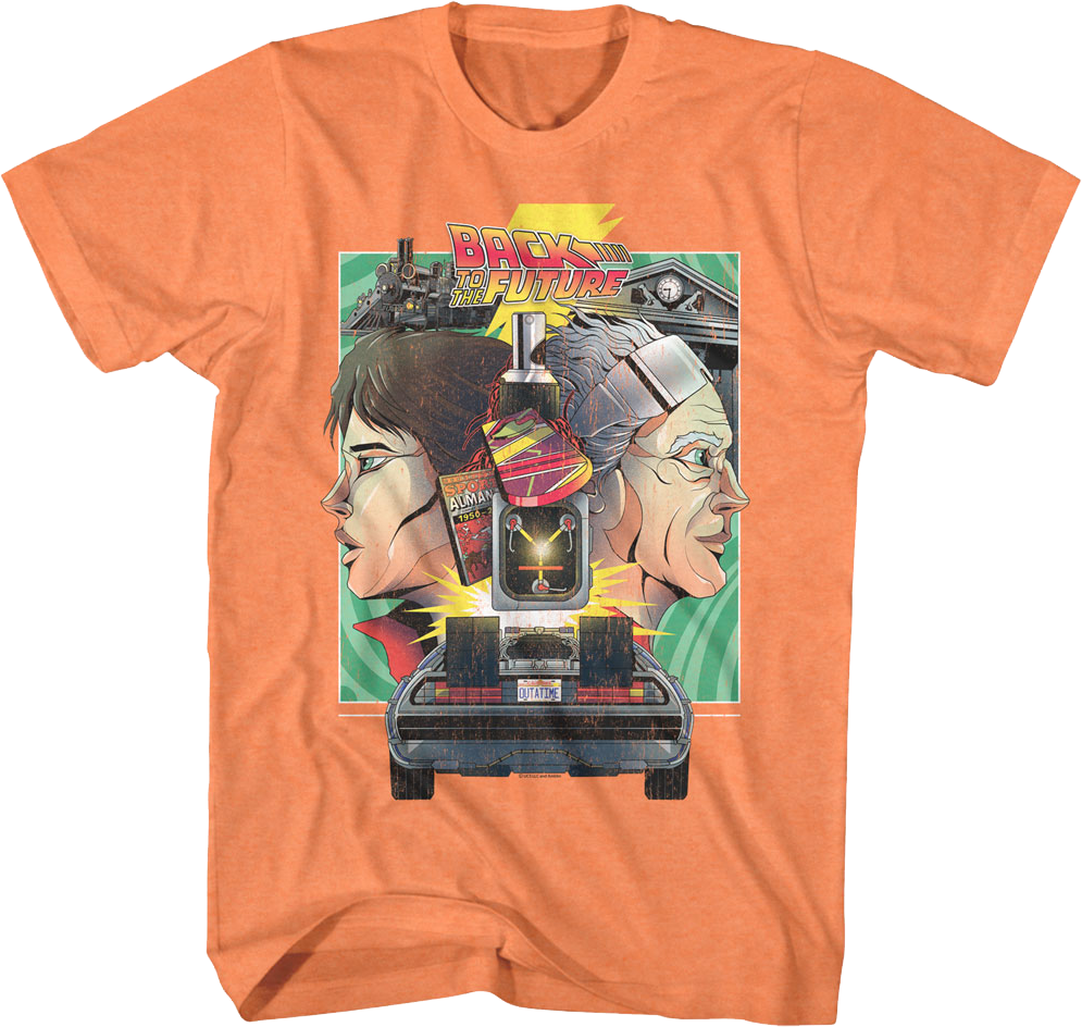 Trilogy Poster Back To The Future T-Shirt Hoodie, Sweatshirt | CiraTrend.com (Image 1)