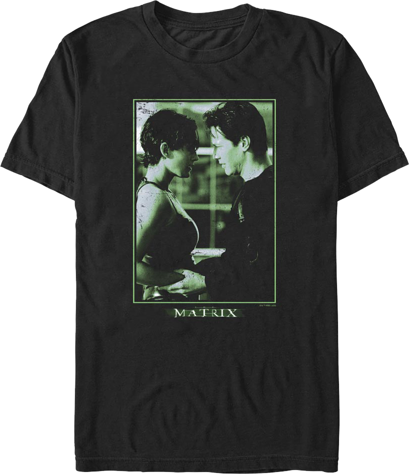 Trinity & Neo Matrix T-Shirt Hoodie, Sweatshirt | CiraTrend.com (Image 1)