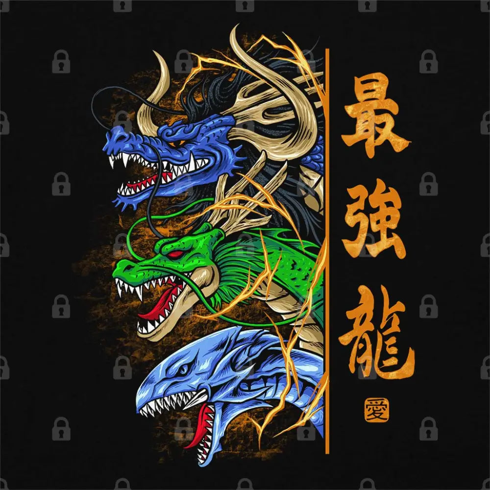 Trio Dragon T-Shirt Hoodie, Sweatshirt | CiraTrend.com (Image 1)