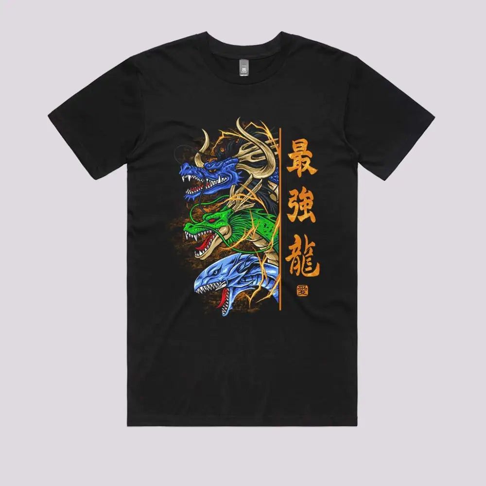 Trio Dragon T-Shirt Hoodie, Sweatshirt | CiraTrend.com (Image 2)