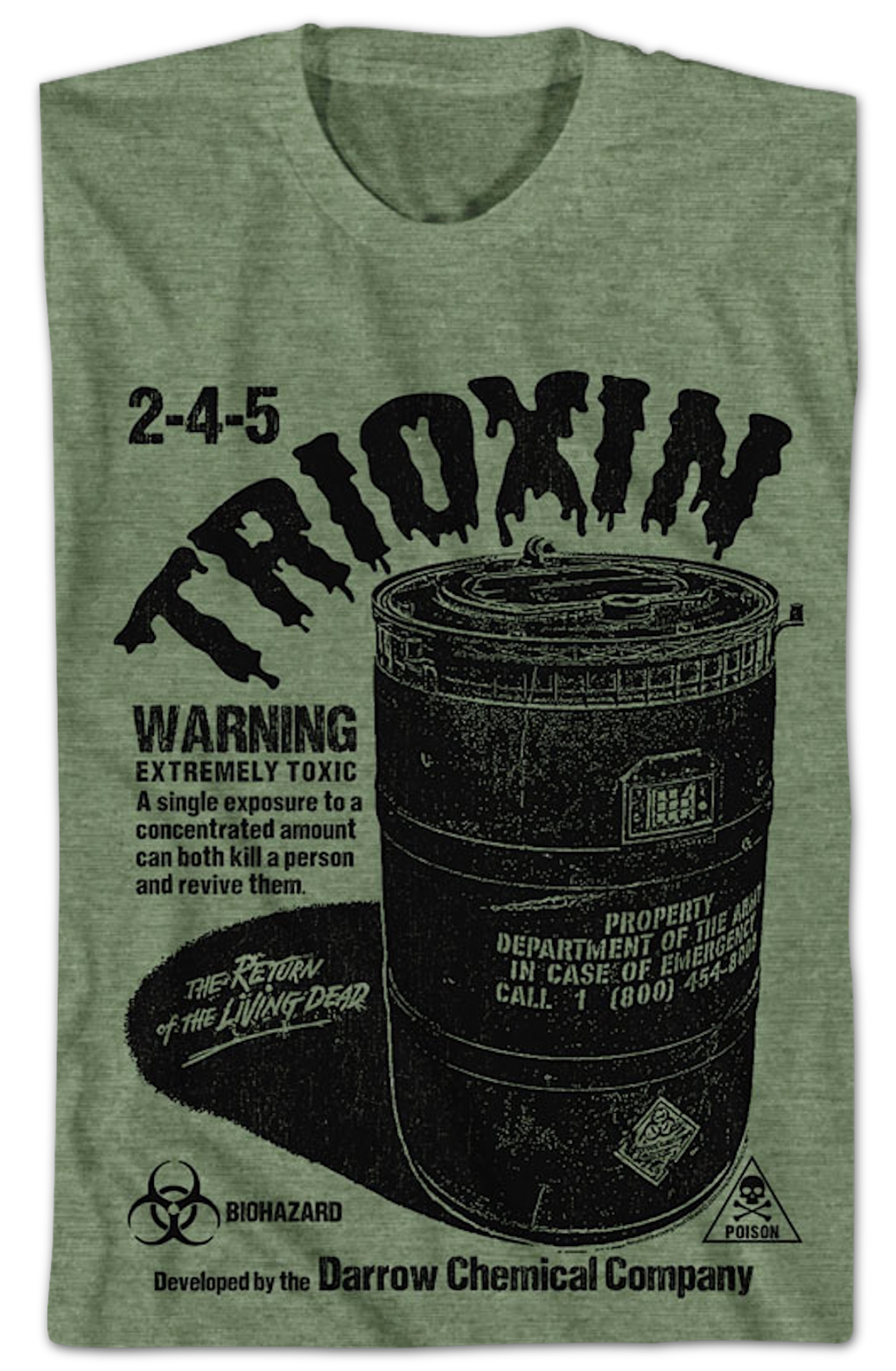 Trioxin Return Of The Living Dead T-Shirt Hoodie, Sweatshirt | CiraTrend.com (Image 2)