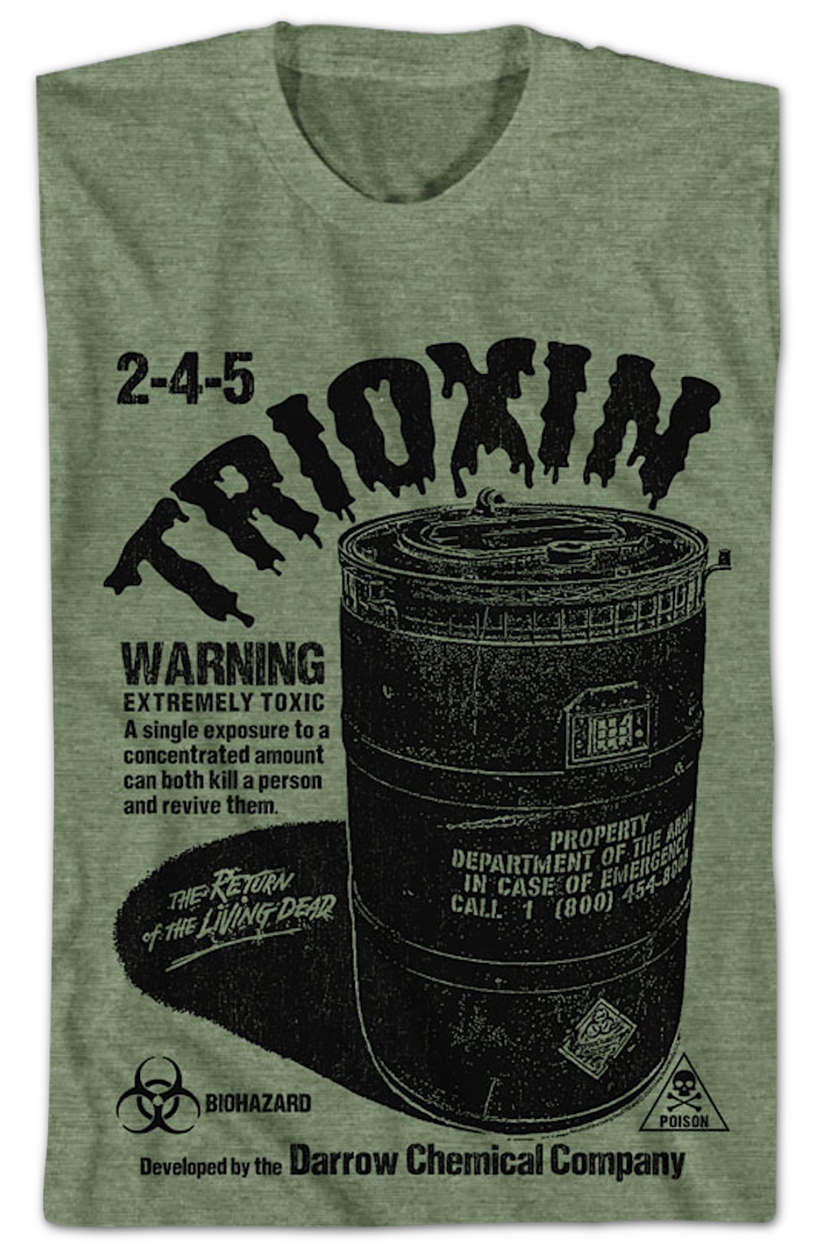 Trioxin Return Of The Living Dead T-Shirt Hoodie, Sweatshirt | CiraTrend.com (Image 2)