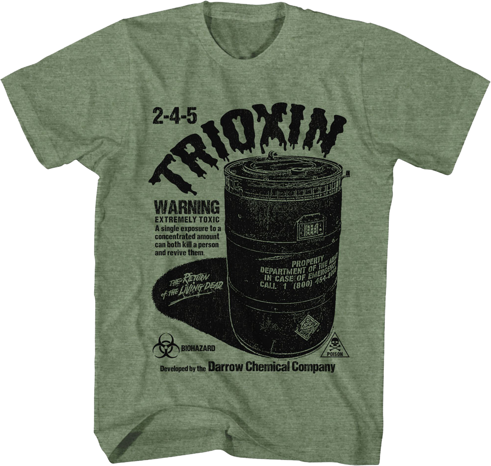 Trioxin Return Of The Living Dead T-Shirt Hoodie, Sweatshirt | CiraTrend.com (Image 1)