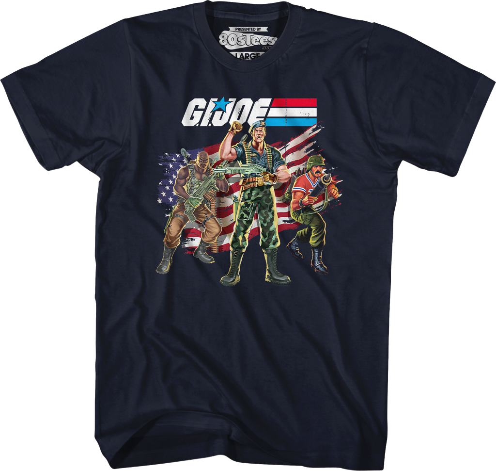 Triple Threat GI Joe T-Shirt Hoodie, Sweatshirt | CiraTrend.com (Image 3)
