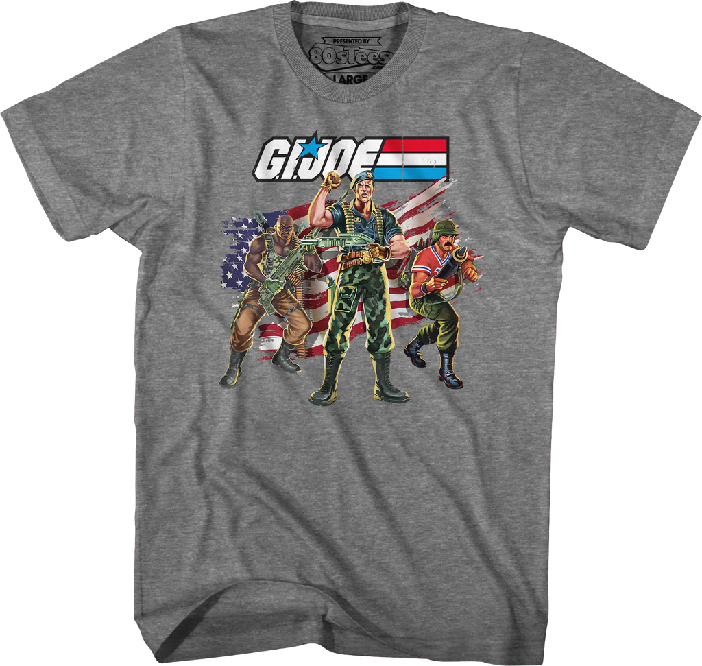 Triple Threat GI Joe T-Shirt Hoodie, Sweatshirt | CiraTrend.com (Image 4)