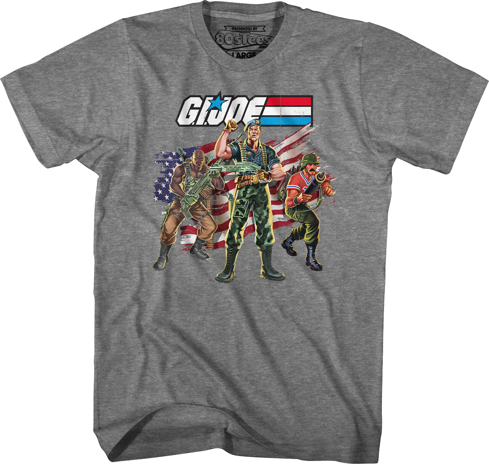 Triple Threat GI Joe T-Shirt Hoodie, Sweatshirt | CiraTrend.com (Image 4)