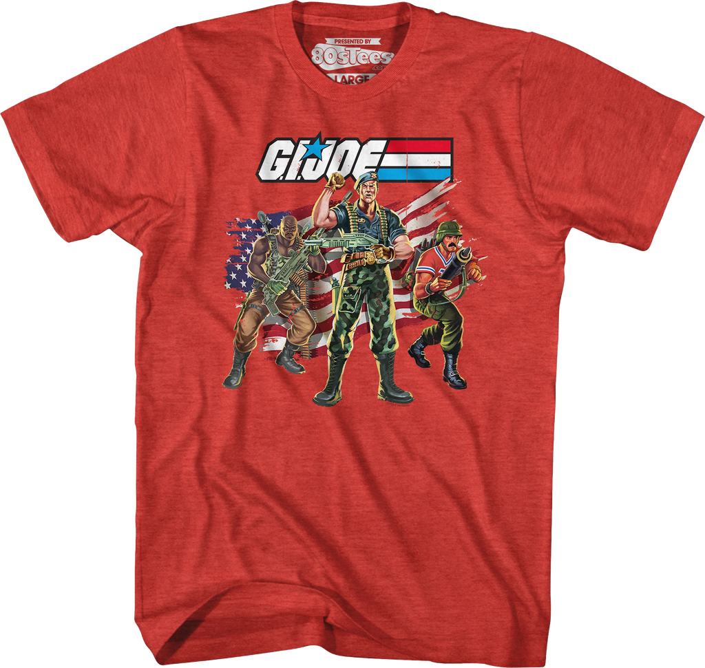Triple Threat GI Joe T-Shirt Hoodie, Sweatshirt | CiraTrend.com (Image 5)