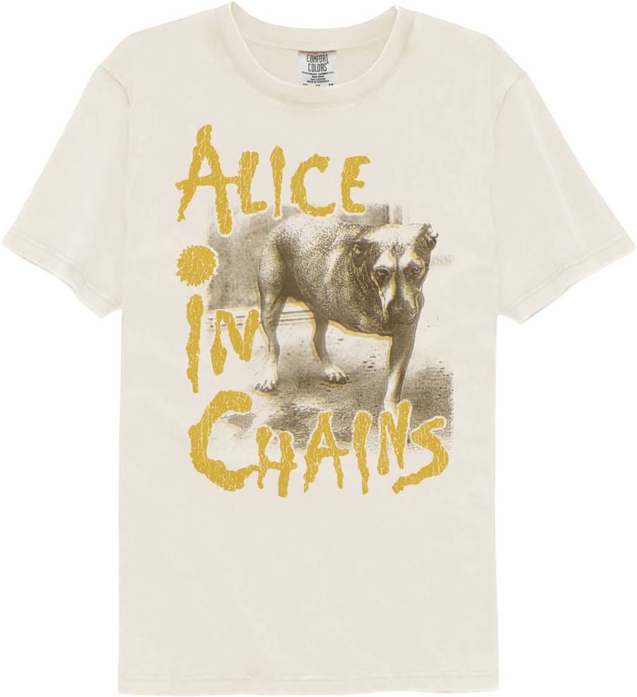 Tripod Alice In Chains Comfort Colors Brand T-Shirt Hoodie, Sweatshirt | CiraTrend.com (Image 1)