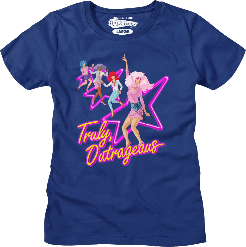 Truly Outrageous Rock Stars Jem And The Holograms T-Shirt Hoodie, Sweatshirt | CiraTrend.com (Image 3)