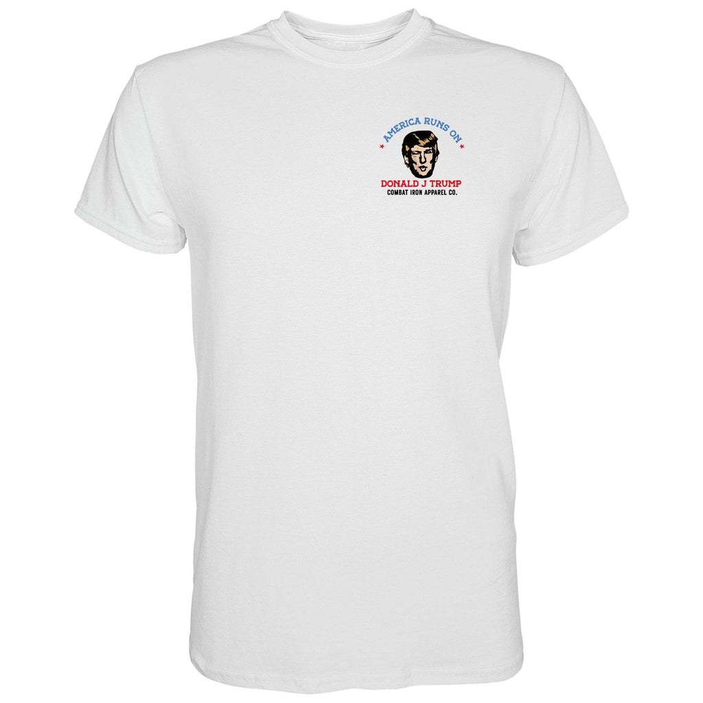America Run's On Donald J. Trump Men's T-Shirt Hoodie, Sweatshirt | CiraTrend.com (Image 2)