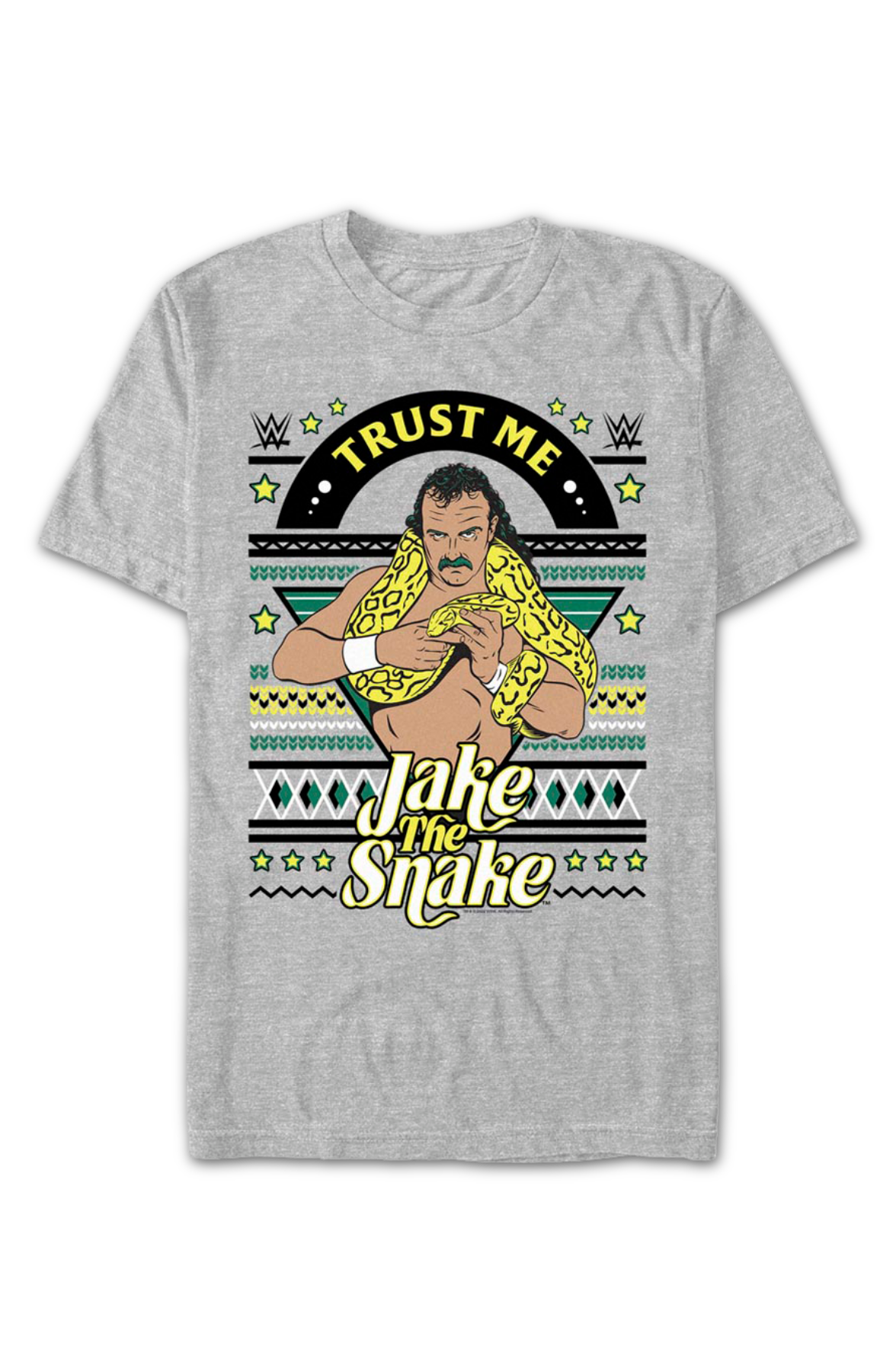Trust Me Faux Ugly Christmas Sweater Jake "The Snake" Roberts T-Shirt Hoodie, Sweatshirt | CiraTrend.com (Image 2)