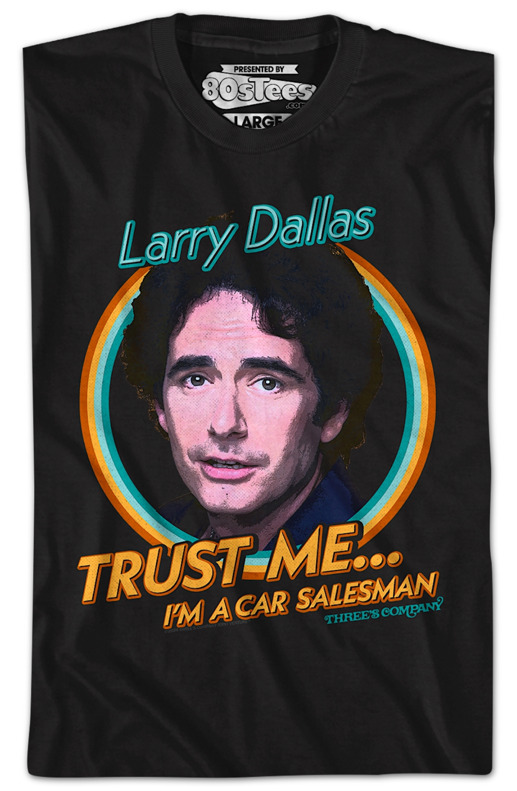 Trust Me I'm A Car Salesman Three's Company T-Shirt Hoodie, Sweatshirt | CiraTrend.com (Image 2)