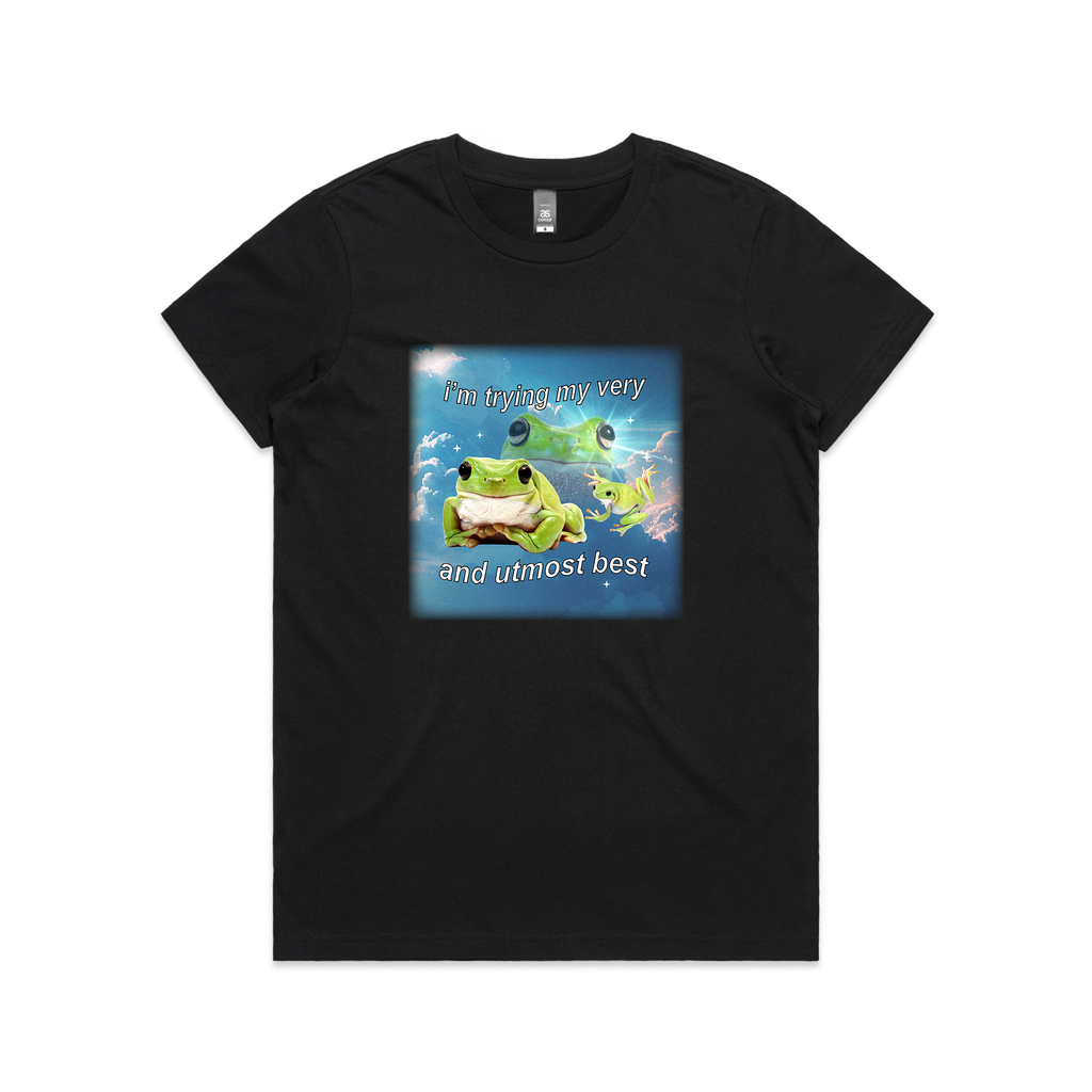 Trying My Very Best Tee Hoodie, Sweatshirt | CiraTrend.com (Image 4)