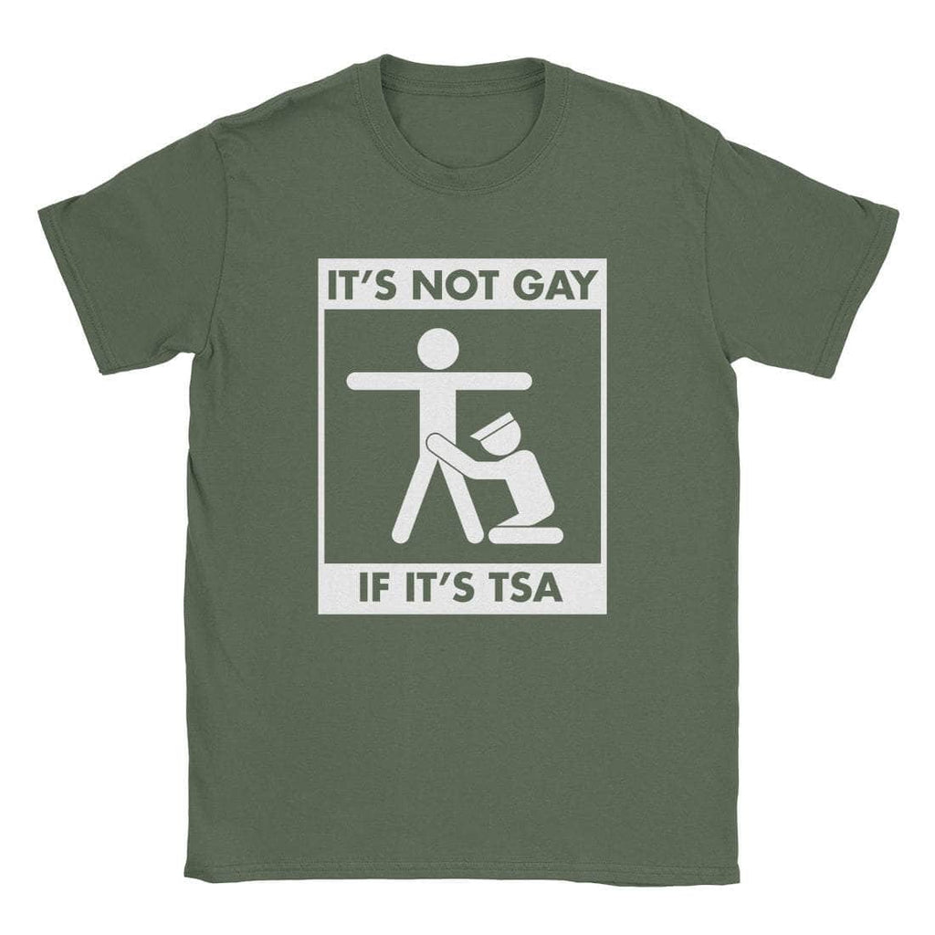 Not Gay If TSA T-Shirt Hoodie, Sweatshirt | CiraTrend.com (Image 4)