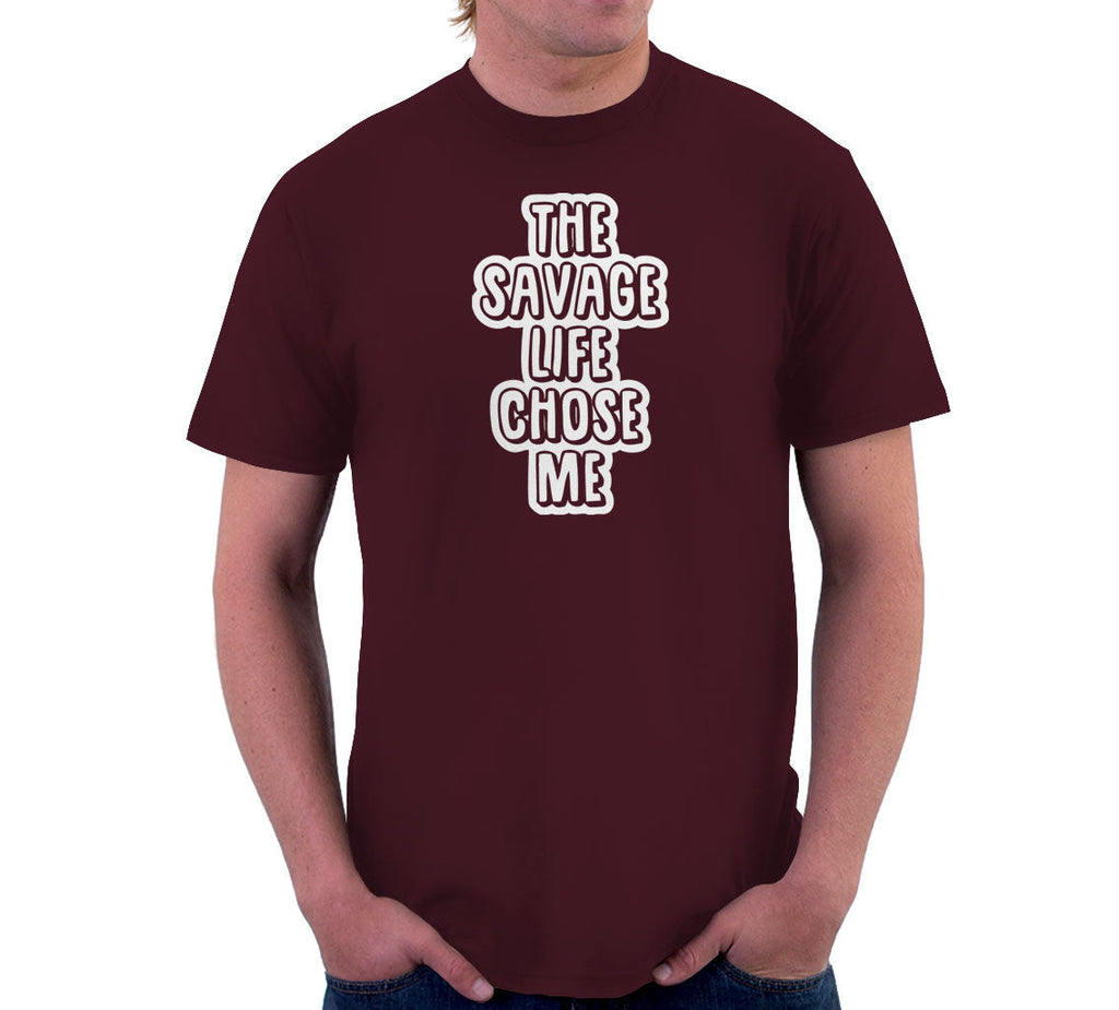 The Savage Life Chose Me T-Shirt Hoodie, Sweatshirt | CiraTrend.com (Image 3)