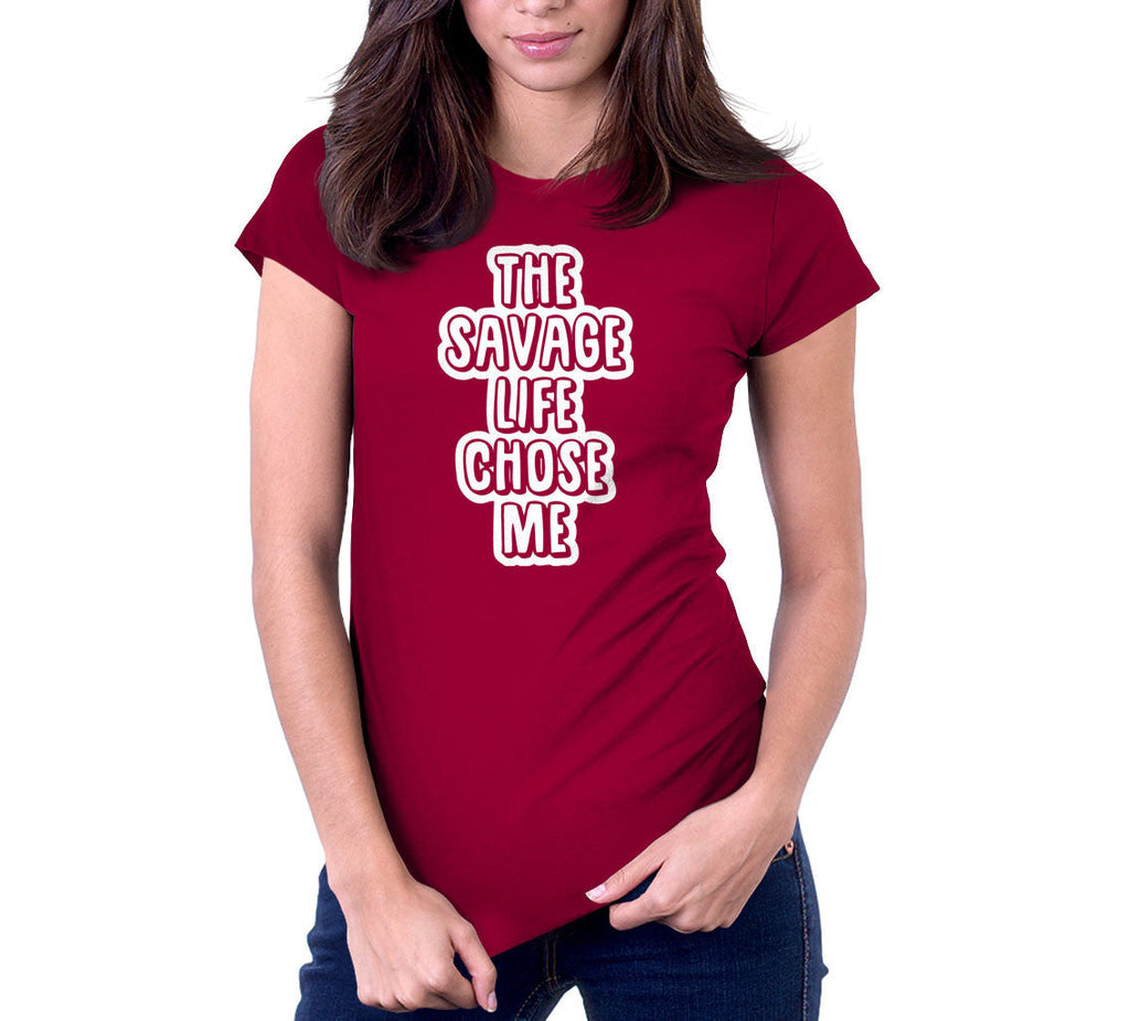 The Savage Life Chose Me T-Shirt Hoodie, Sweatshirt | CiraTrend.com (Image 4)