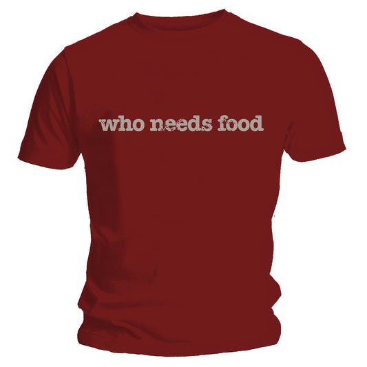 Festival T-shirts - Men's Who Needs Food T-shirt