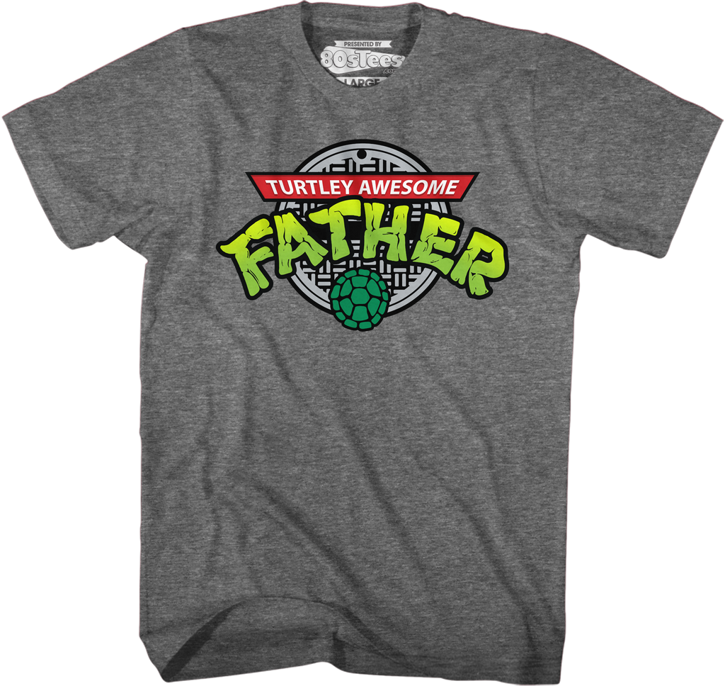 Turtley Awesome Father T-Shirt Hoodie, Sweatshirt | CiraTrend.com (Image 1)