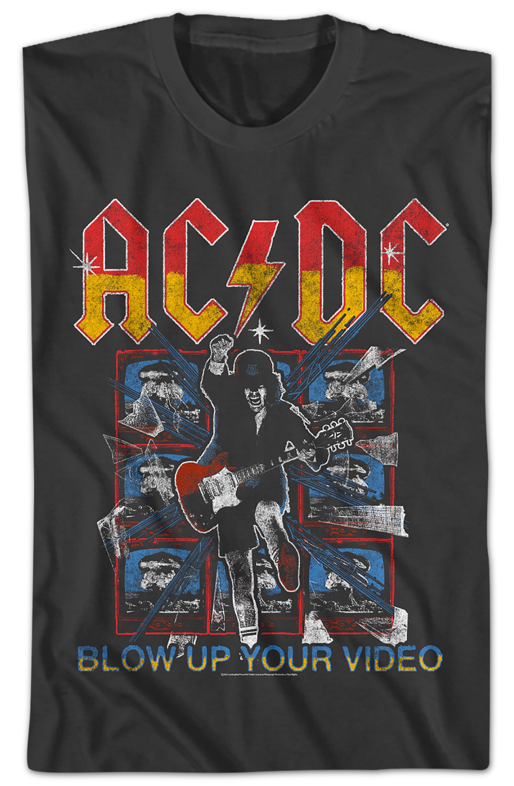 TV Screens Blow Up Your Video ACDC Shirt Hoodie, Sweatshirt | CiraTrend.com (Image 2)