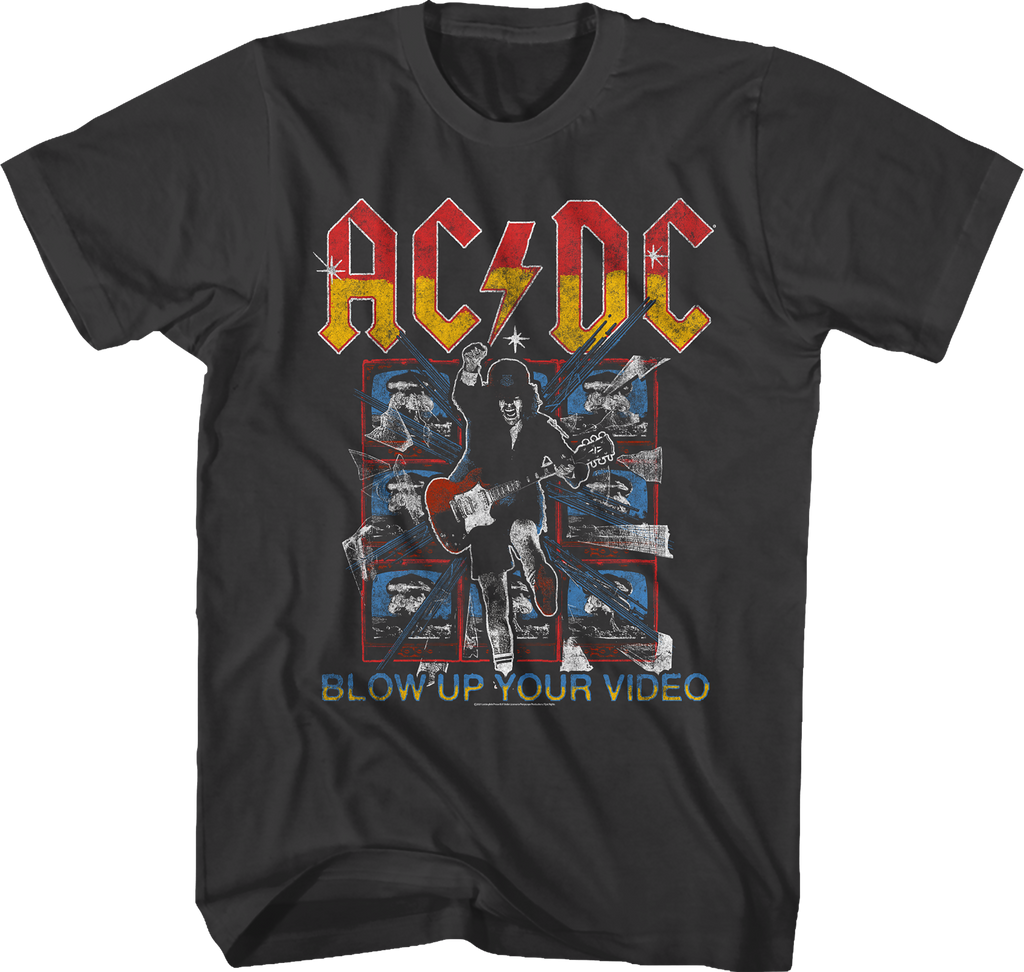 TV Screens Blow Up Your Video ACDC Shirt Hoodie, Sweatshirt | CiraTrend.com (Image 1)