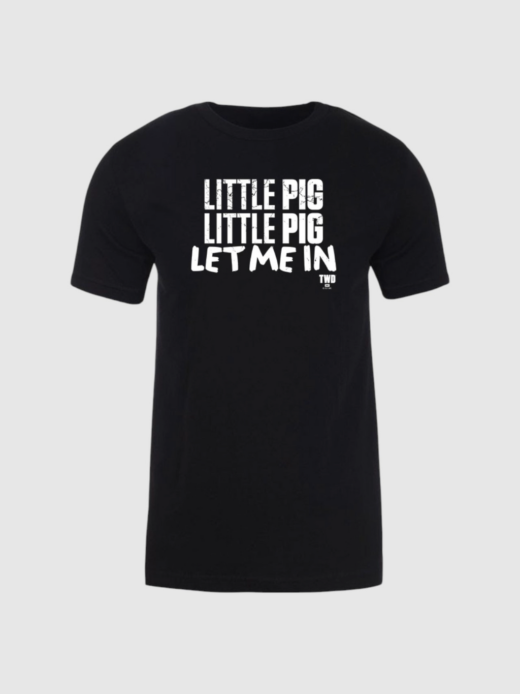 The Walking Dead Negan Little Pig Adult Short Sleeve T-Shirt Hoodie, Sweatshirt | CiraTrend.com (Image 1)
