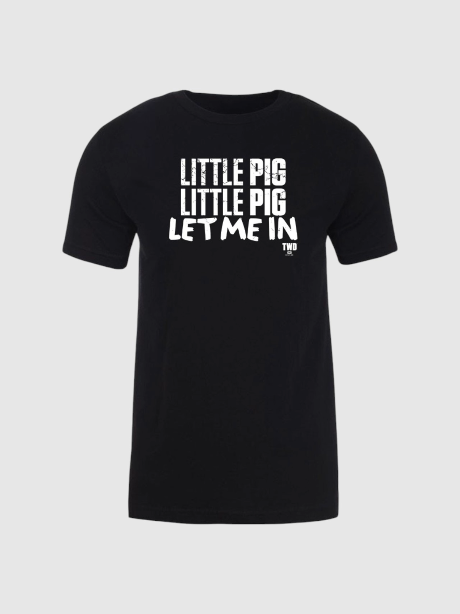 The Walking Dead Negan Little Pig Adult Short Sleeve T-Shirt Hoodie, Sweatshirt | CiraTrend.com (Image 1)